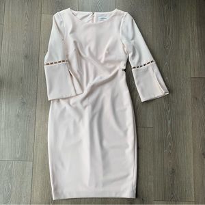 Calvin Klein blush dress
